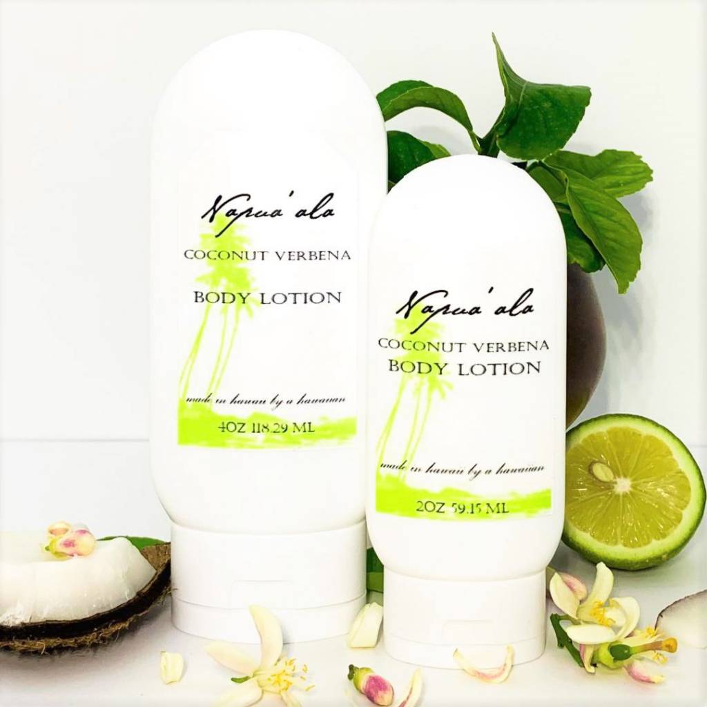 Coconut Verbena Body Lotion Napua'ala Body Care Products
